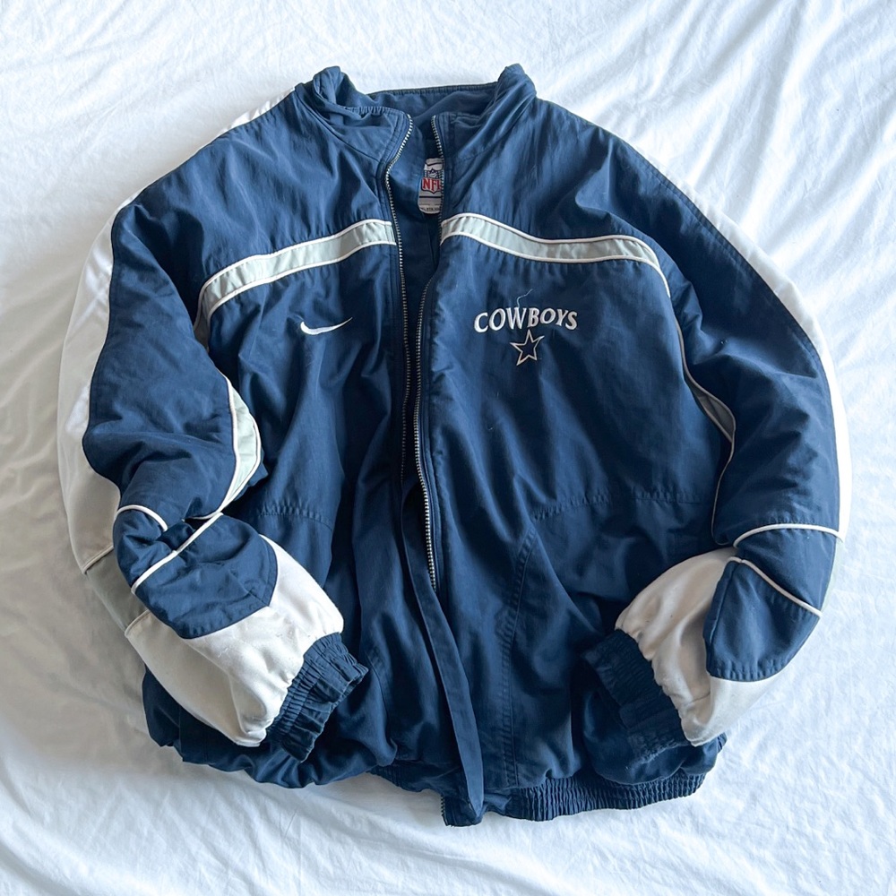 Nike NFL PROLINE Dallas Cowboys Bomber Jacket
